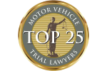 Motor Vehicle Trial Lawyers / Top 25 - Badge